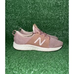 New Balance Women’s Fresh Foam Sport V1 Pink Ivory White Running Shoes Size 9